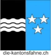 Beispiel von einer Beachflag Typ A Superbow